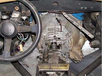 Pontiac Fiero steering column