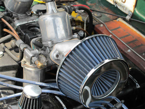 Spectre gauze air filters.