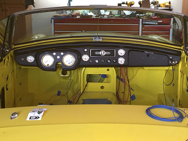 MGB Mk1 (steel) dashboard conversion.