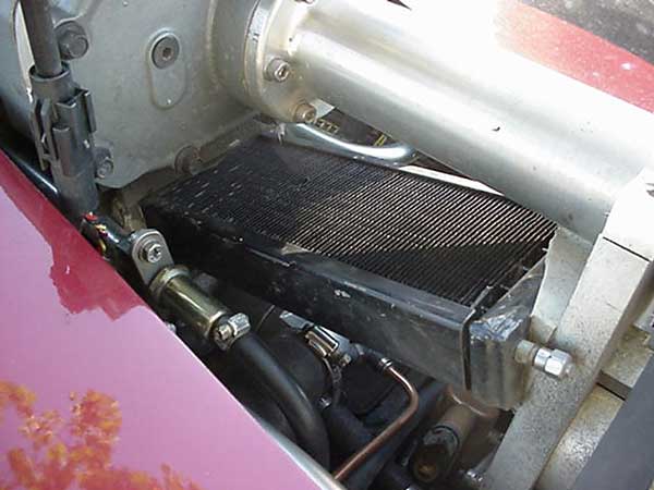 ethanol vapor intercooler