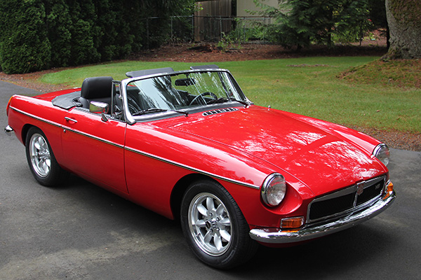 Jim Durham's 1980 MGB with Ford 302cid V8 Engine