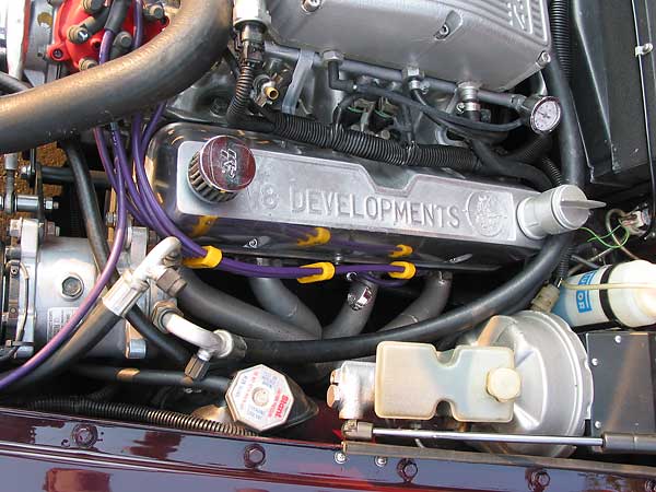 v8 developments valve cover