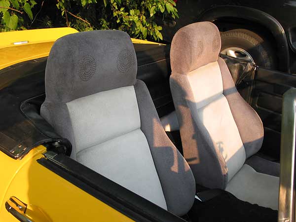 Pontiac Fiero seats