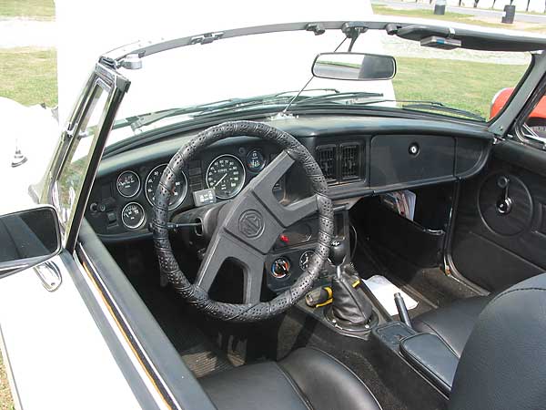 MGB interior