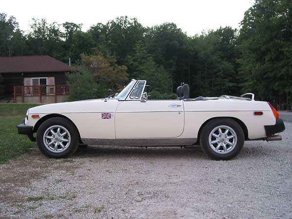 MGB profile view