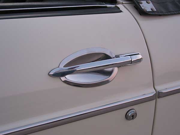 MGB door handle trim