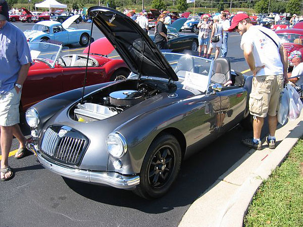 John Hubbard's 1957 MGA with Rover 3.9L Aluminum V8 Engine