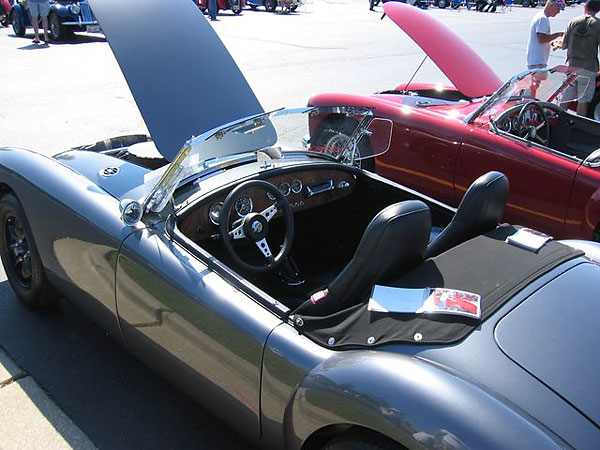 Miata seats in an MGA