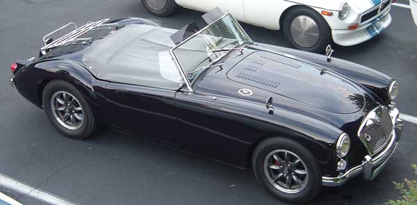 John Mangles's 1958 MGA with Buick 215 V8 Engine