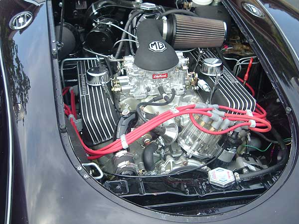 John Mangles's 1958 MGA with Buick 215 V8 Engine