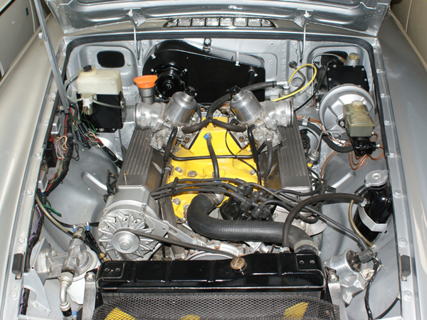Later model 3500cc aluminum engine, taken from a Rover SD1.