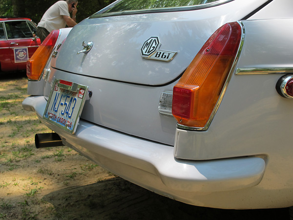 Bumpers sandblasted and sprayed with self-etching epoxy primer, then basecoat/clearcoat.