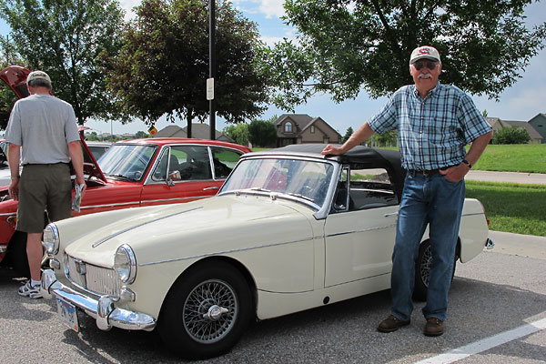 Kurt Appley's 1965 MG Midget with Nissan A15 Four Cylinder Engine