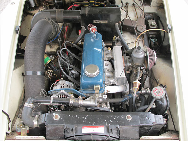 Rebuilt Nissan A15 1487cc four cylinder engine.