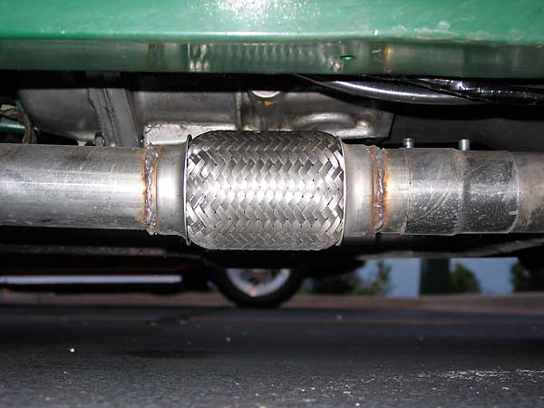 flex coupling reduces noise