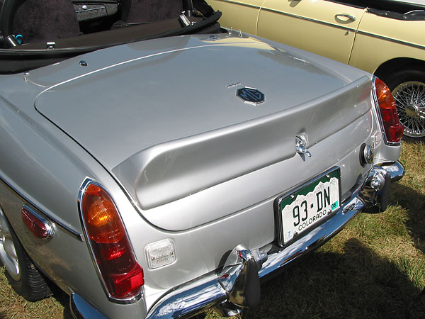 MGB rear spoiler