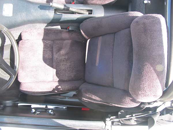 Pontiac Fiero seats