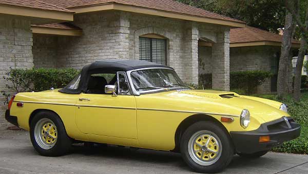 Leonard Marshall's 1979 MGB with Ford 302 V8 engine