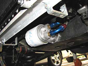 remote oil filter