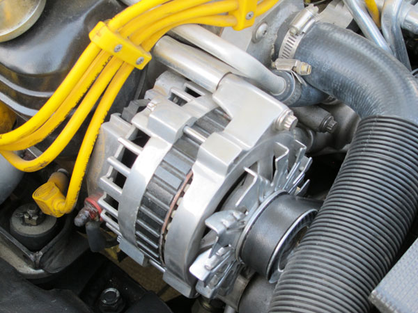 145 amp single-wire alternator.