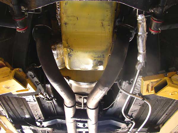 H-pipe: exhaust crossover pipe