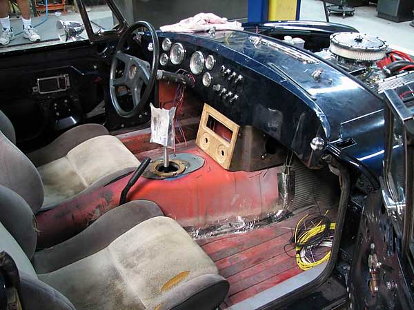 MGB custom center console