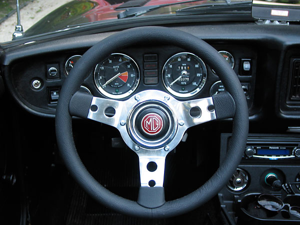 New steering wheel