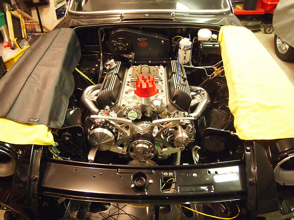 Engine bay wiring.