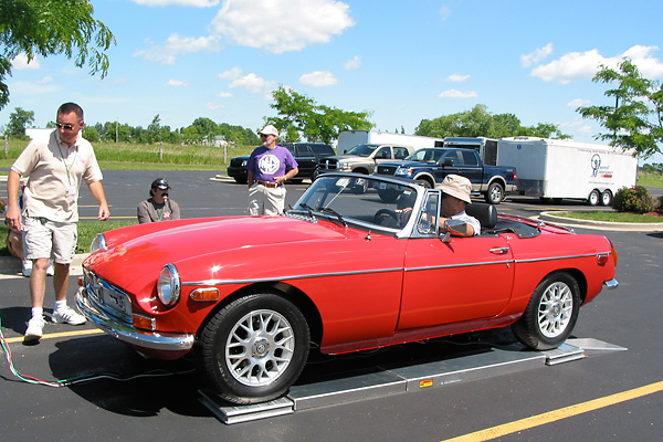 Merv Hagen's 1966 MGB with Buick 215 V8