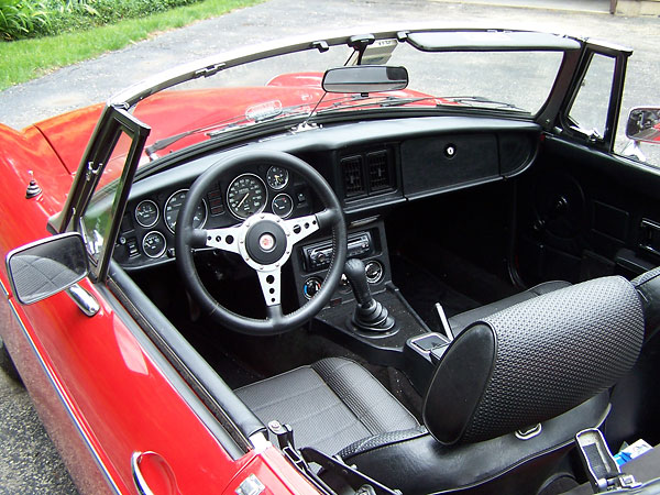 Moto-Lita steering wheel.