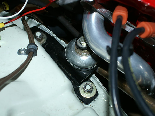 Classic Conversions Engineering motor mounts.