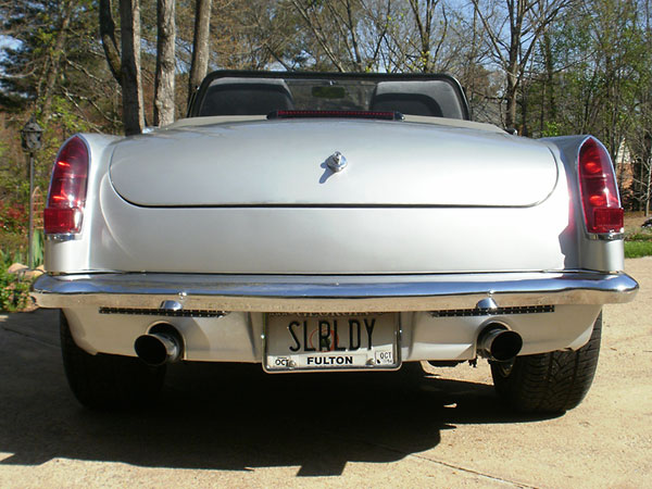 Toyota Corolla rear valance.