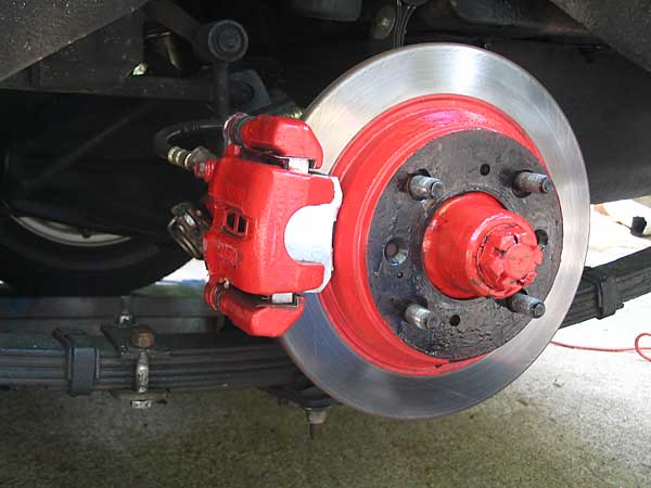 Honda Prelude rear brake caliper