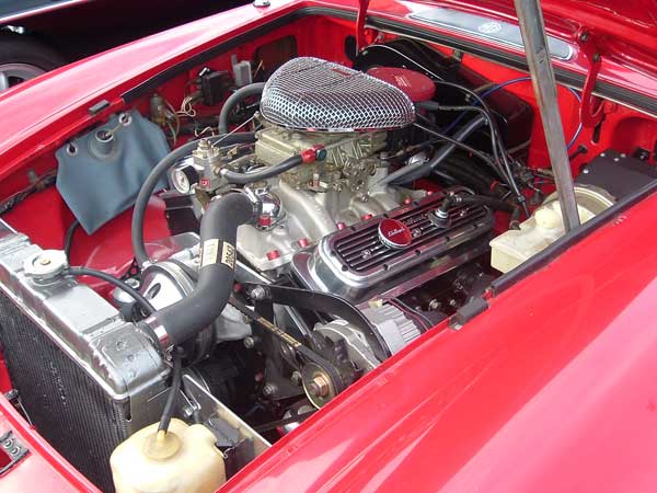 Edelbrock valve covers, air cleaner, etc.