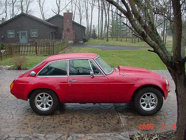 Sebring fenders for MGB-GT