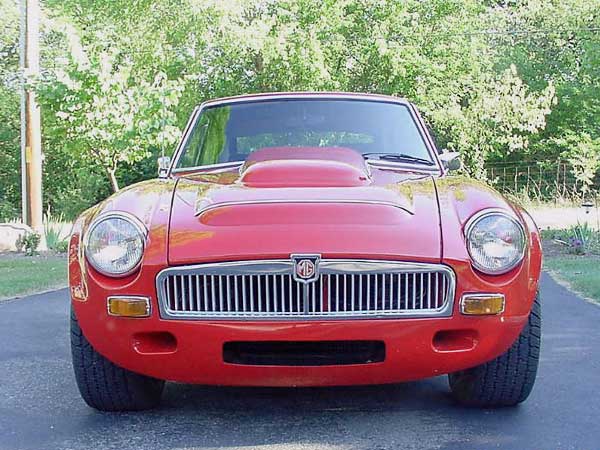 morspeed Fiberglass MGC hood