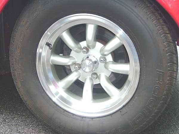 15X7 Konig Rewinds with 245X60X15 tires