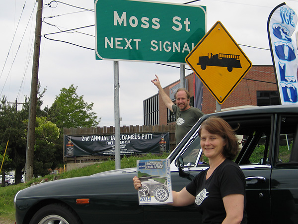 Moss Street in Golden Colorado - June 7, 2014