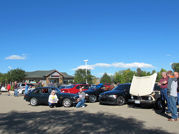 Katie's Cars and Coffee in Great Falls, Virginia - September 13, 2014