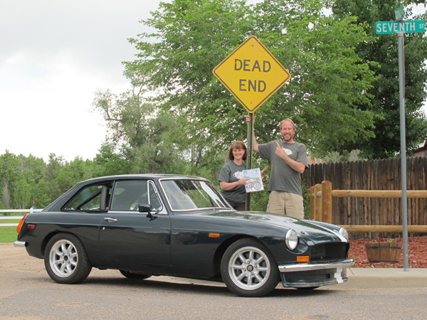 Dead End Street Sign (Moss Motoring Challenge)