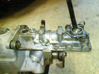 Rover LT77 shifter linkage 2