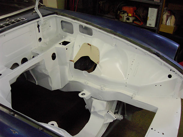 Driver side inner wing.