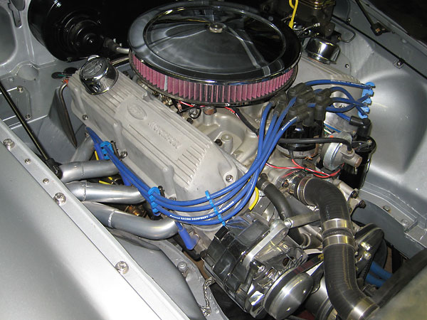 Ford 5.0 H.O., updated with AFR 185 aluminum cylinder heads (2.02 intake, 1.90 exhaust.)