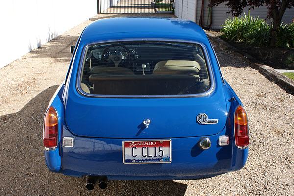 Sebring style fiberglass rear valance.