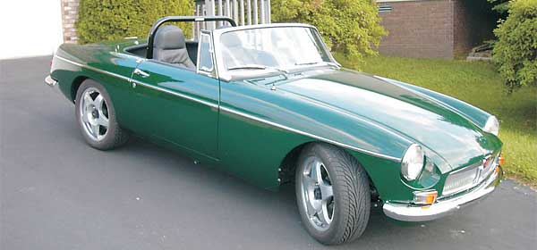 Robert Milks' 1965 MGB with Buick 215 V8 Engine