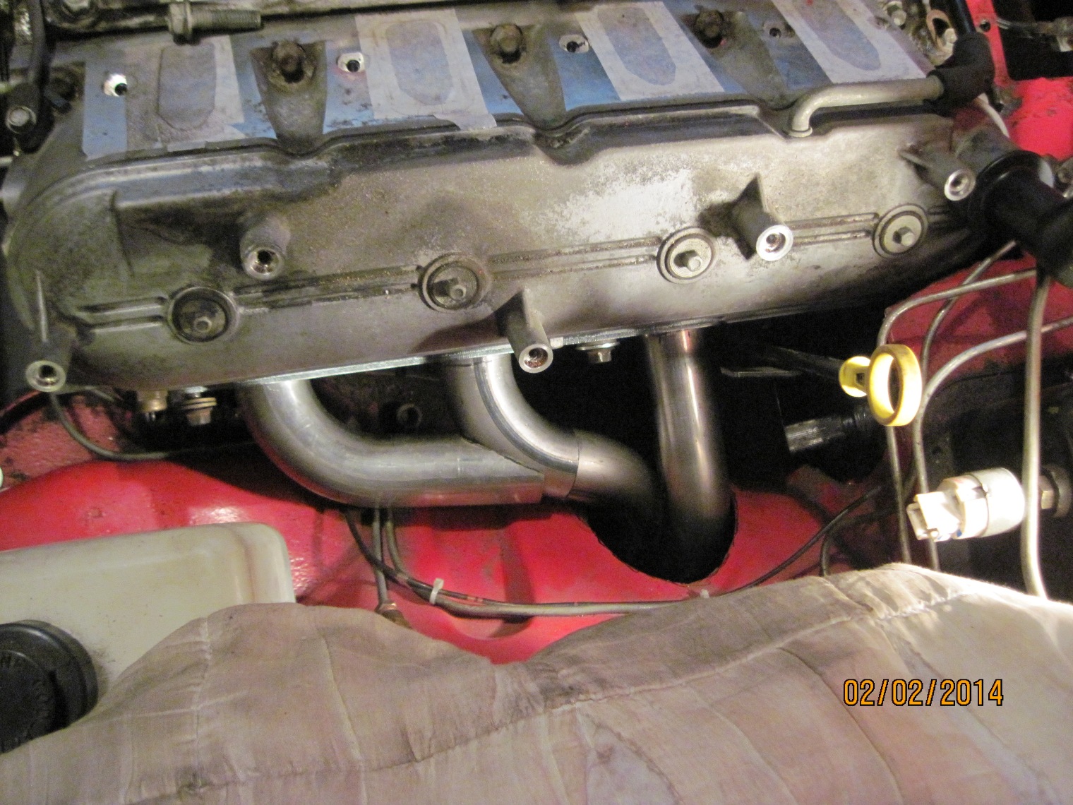 Left side header construction.