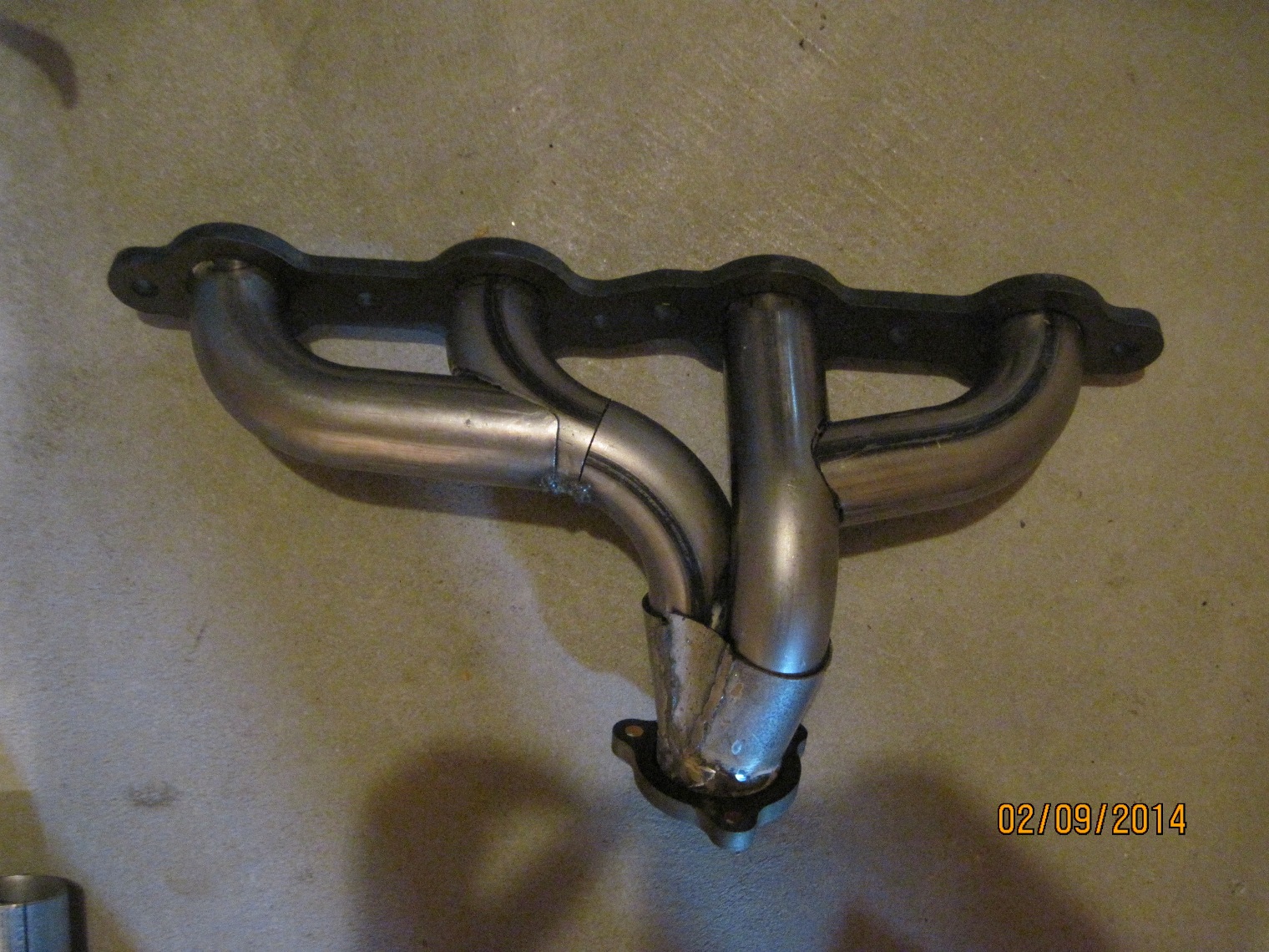 Left side header tacked together.