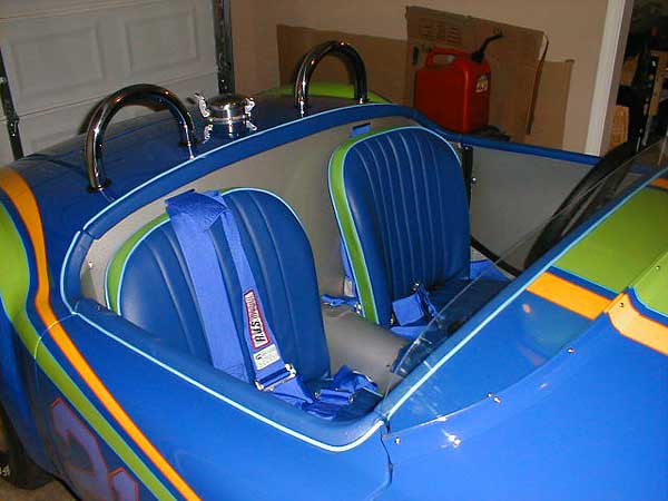 RJS Racing Equipment five point camlock safety harness.