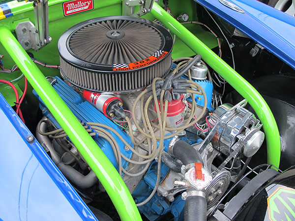 Mallory Unilite distributor. MSD Blaster 2 ignition coil.