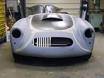 testing hood fit on the car